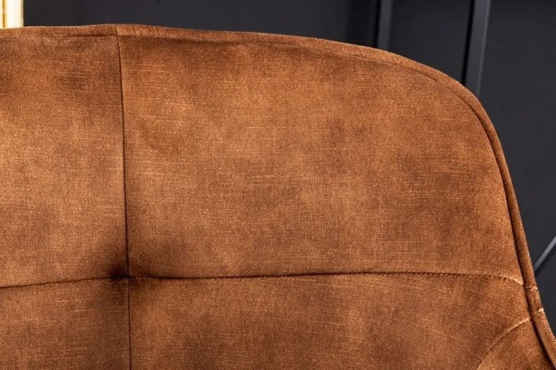 Set 2 scaune de bar Euphoria maro