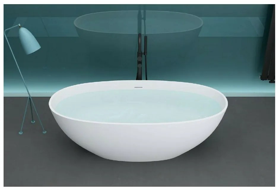 Cada freestanding din compozit Rune Kvasir 165x75 cm