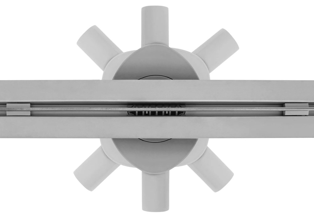 Rigola dus Rea Neo Ultra Slim Pro Nickel Brush INOX 60
