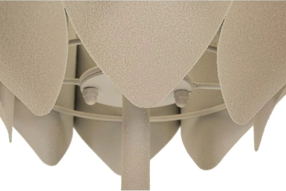 Lampadar bej cu abajur din metal (înălțime 155 cm) Space – Mauro Ferretti