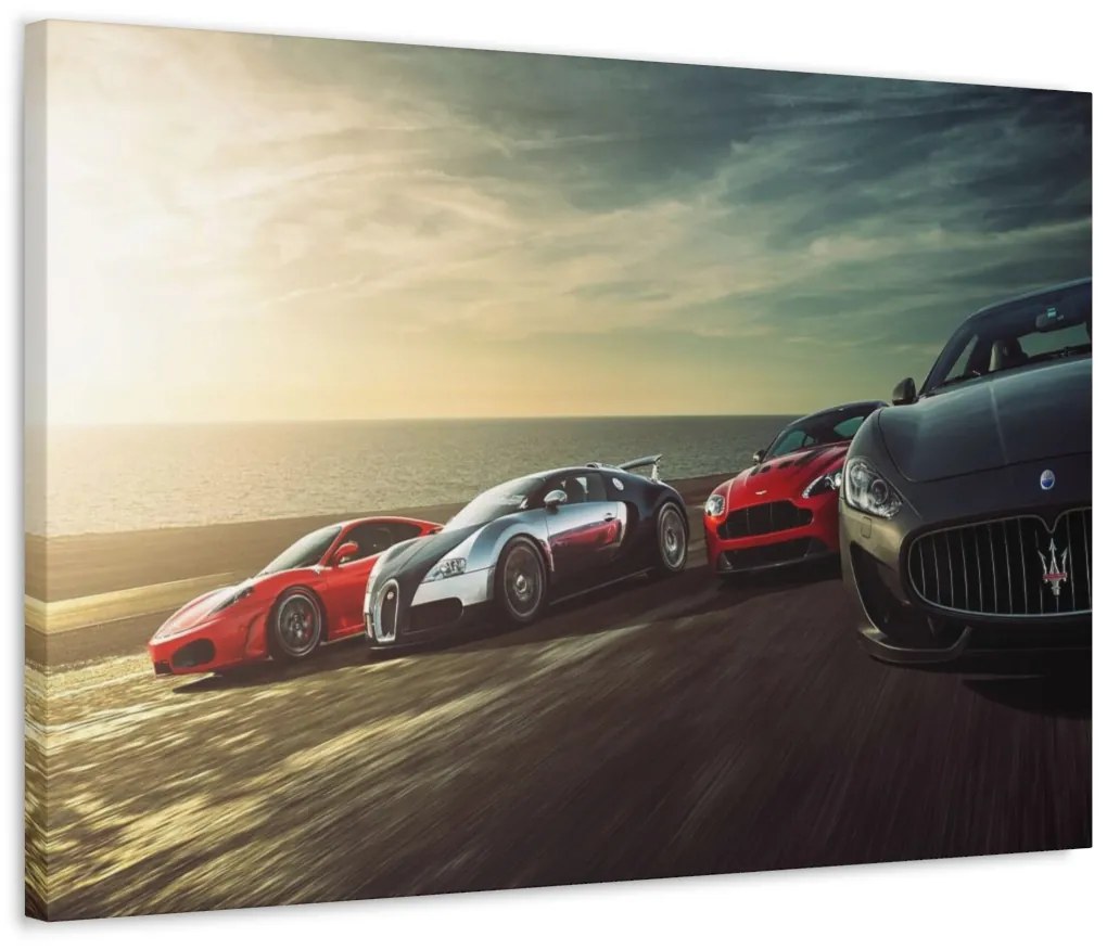 Tablou Canvas Supercars 60x40 cm