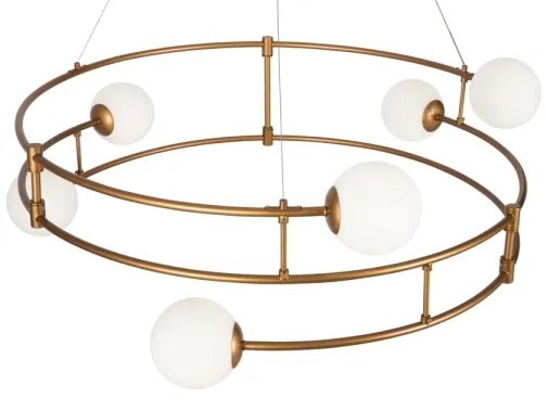 Lustră pe cablu Maytoni MOD317PL-06G BALANCE 6xG9/40W/230V cupru