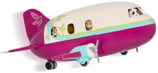 Set de jucării Li'l Woodzeez avion cu accesorii