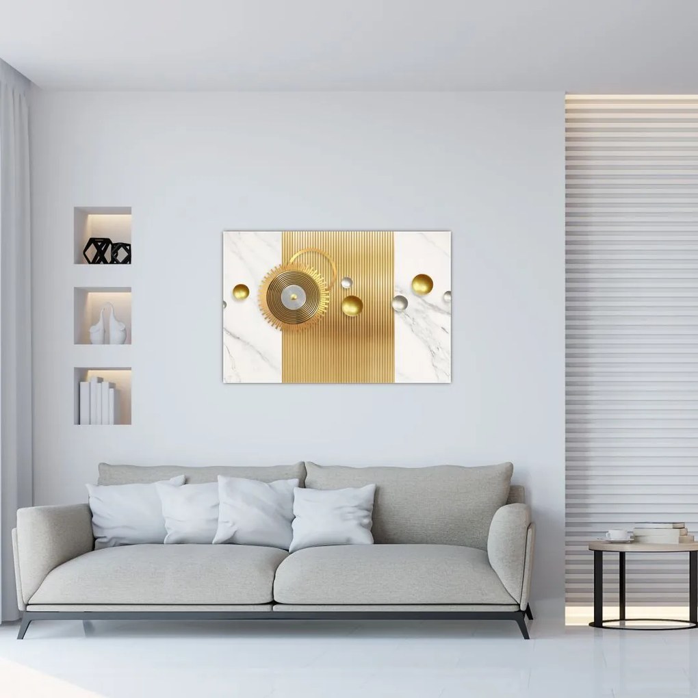 Tablou - Perle din Marmură (90x60 cm)