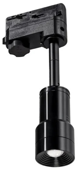 Spot LED directionabil pe sina LUMI TRACK 3Line 5W negru