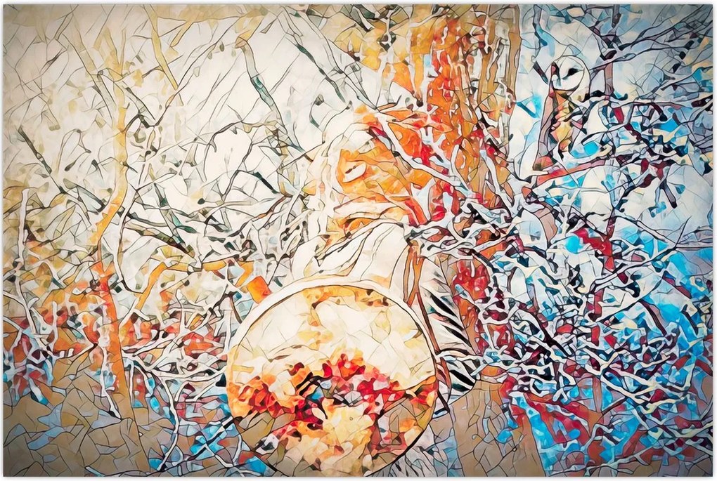 Tablou - Abstract mozaic (90x60 cm)