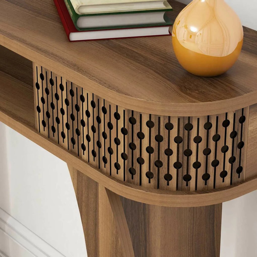 Masă decorativă Damla Walnut