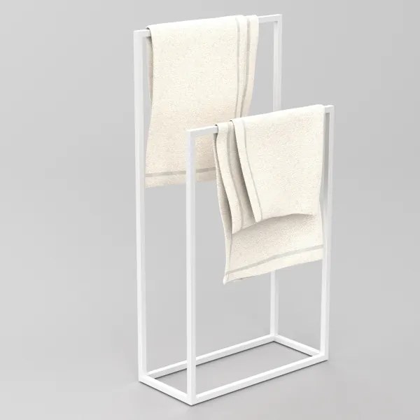 Suport de prosoape 85x45 cm alb