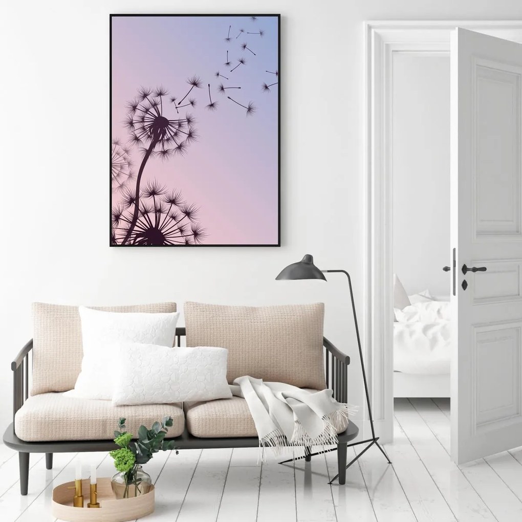 Poster - Fulgi de păpădii (A4)