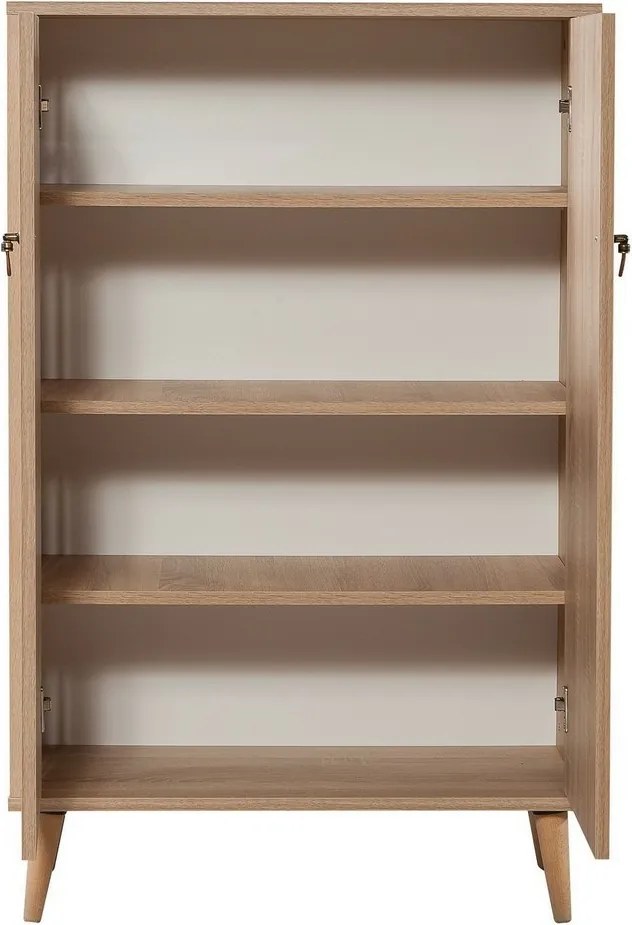 Dulap Mega Sonoma Oak Flowers I