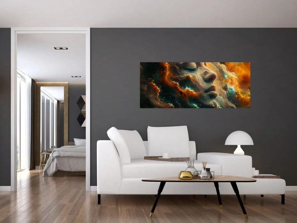 Tablou - Chip în Spațiu (120x50 cm)