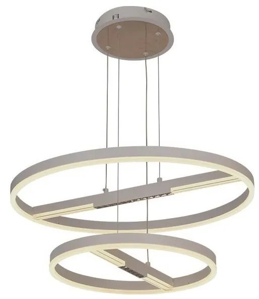 Lustră LED dimabilă aplicată LED/100W/230V 3000-6500K + telecomandă