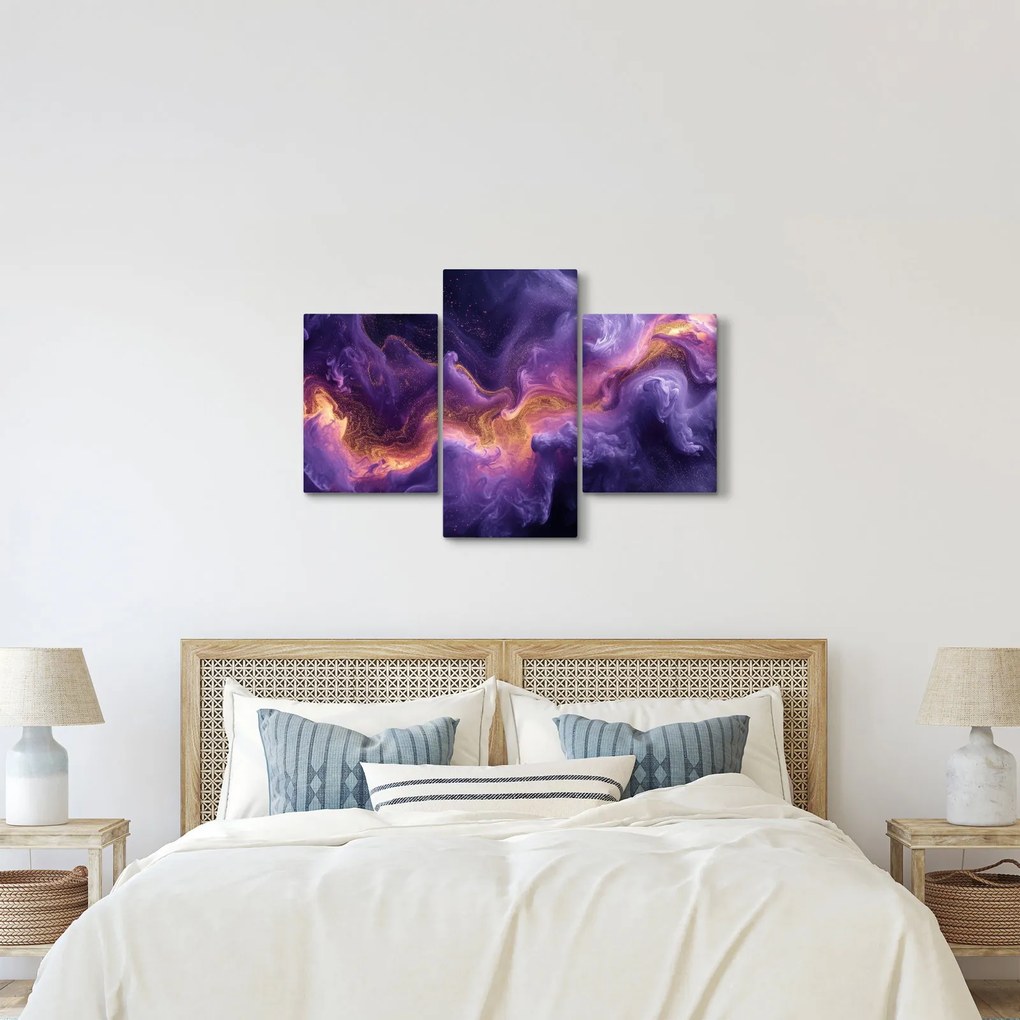 Tablou - Nebuloasa purpurie (90x60 cm)