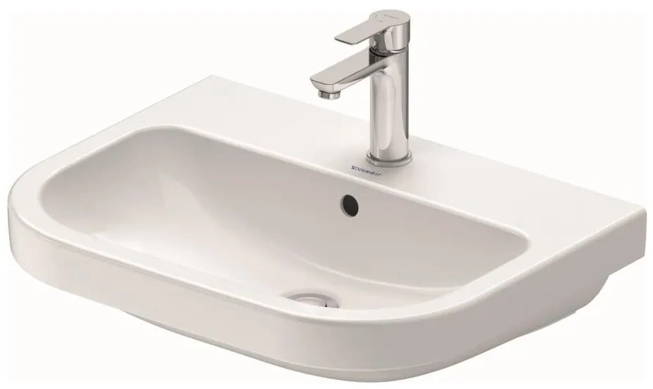 Duravit D-CODE lavoar suspendat 60x46 cm, ceramică, alb lucios - 23986000002