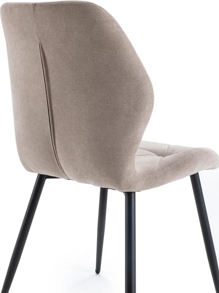 Scaune de dining bej 4 buc. Luna – Marckeric