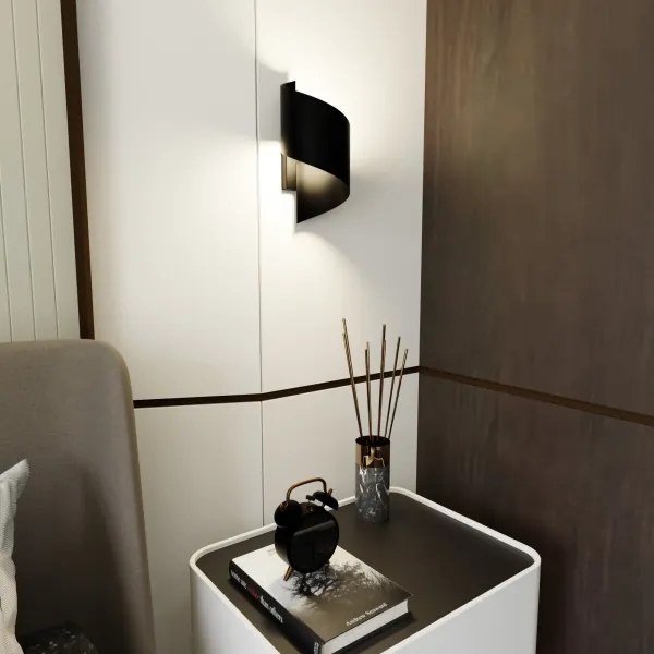 Aplică SPINER 1xG9/8W/230V negru