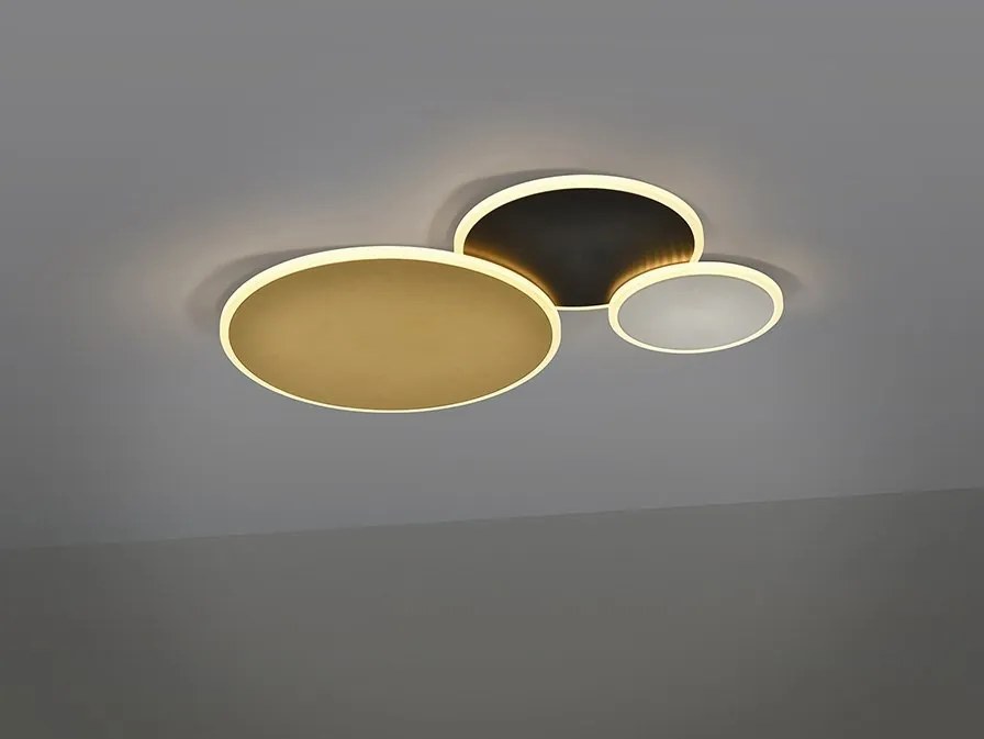 Lustra LED aplicata moderna design circular Umbra