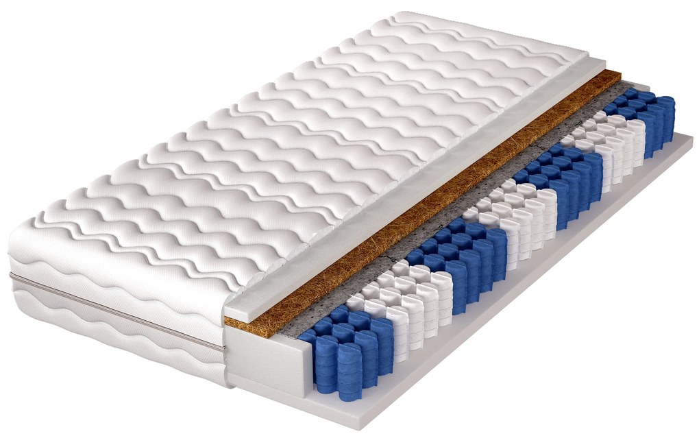 Saltea cu arcuri individuale Nelson 200x80 cm (T3/T5). 1039940