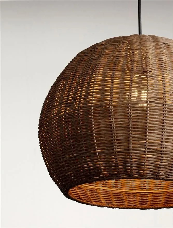 Pendul ratan design natural RIELO