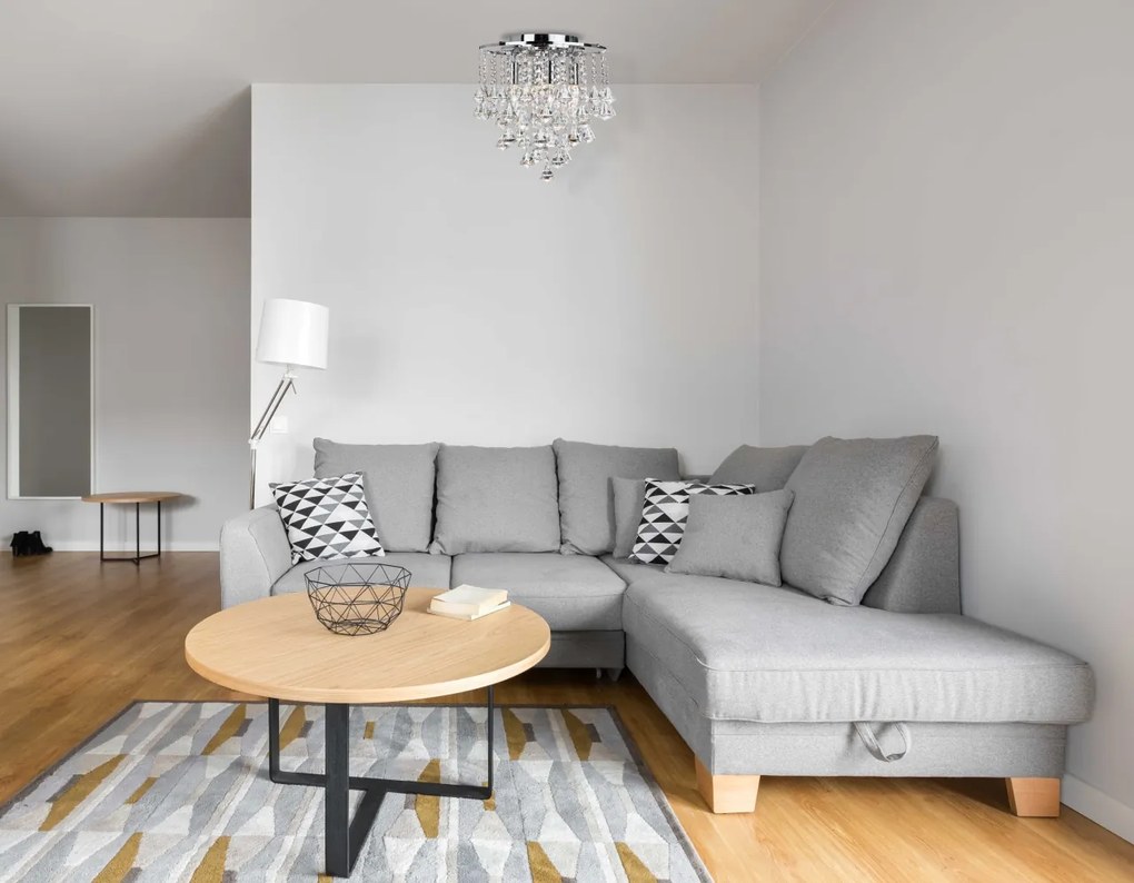 Lustra cristal aplicata design LUX Dorchester 4L 3494-4CC SRT