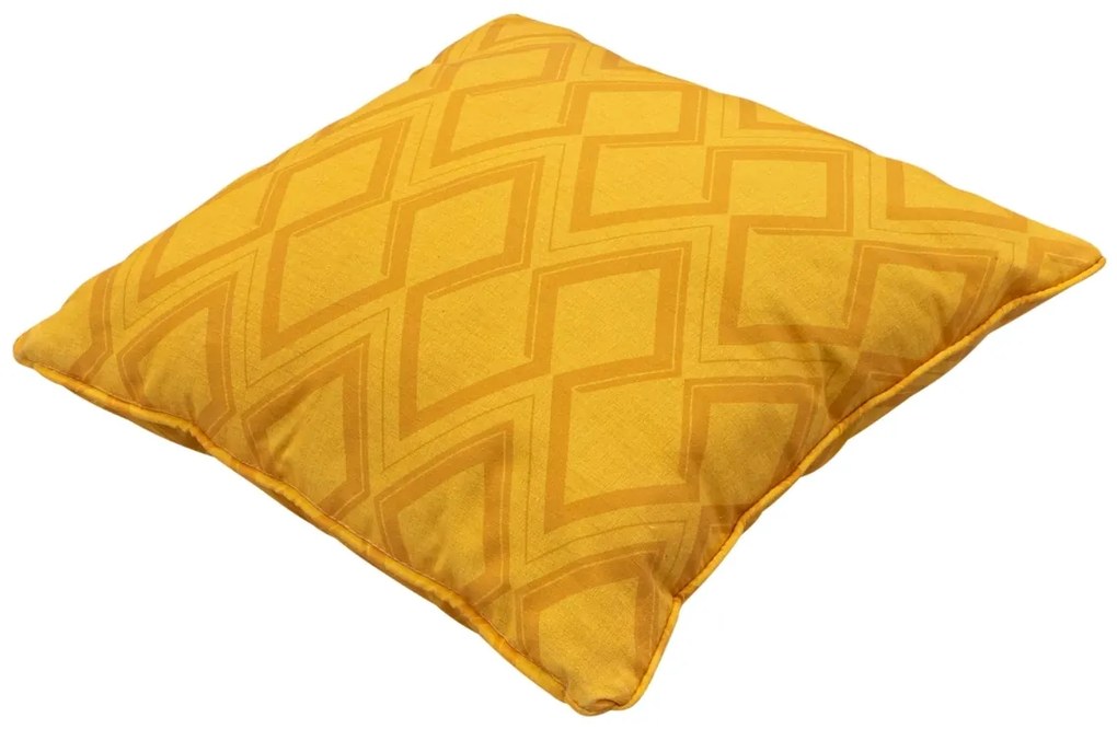 Perna pentru exterior MADISON GRAPHIC 50x50 cm, galben