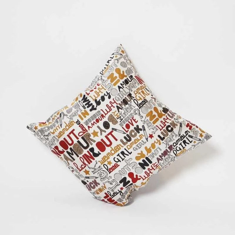 Perna decorativa 40x40 cm, Material textil - Scarlet Luck