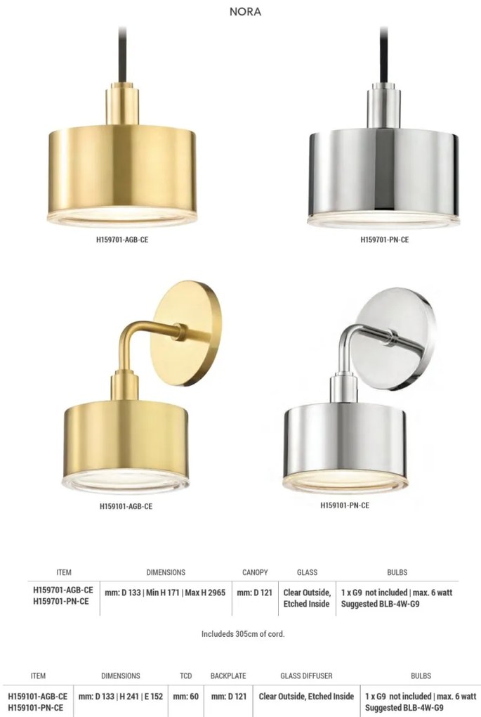 Aplica de perete design modern NORA, alama antichizata
