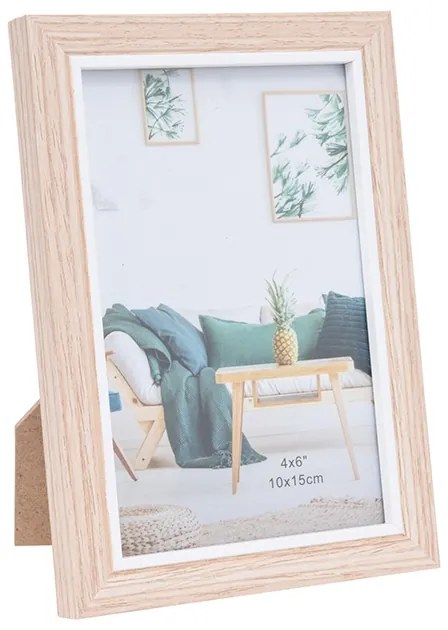 Rama foto Lovely din lemn 10x15 cm