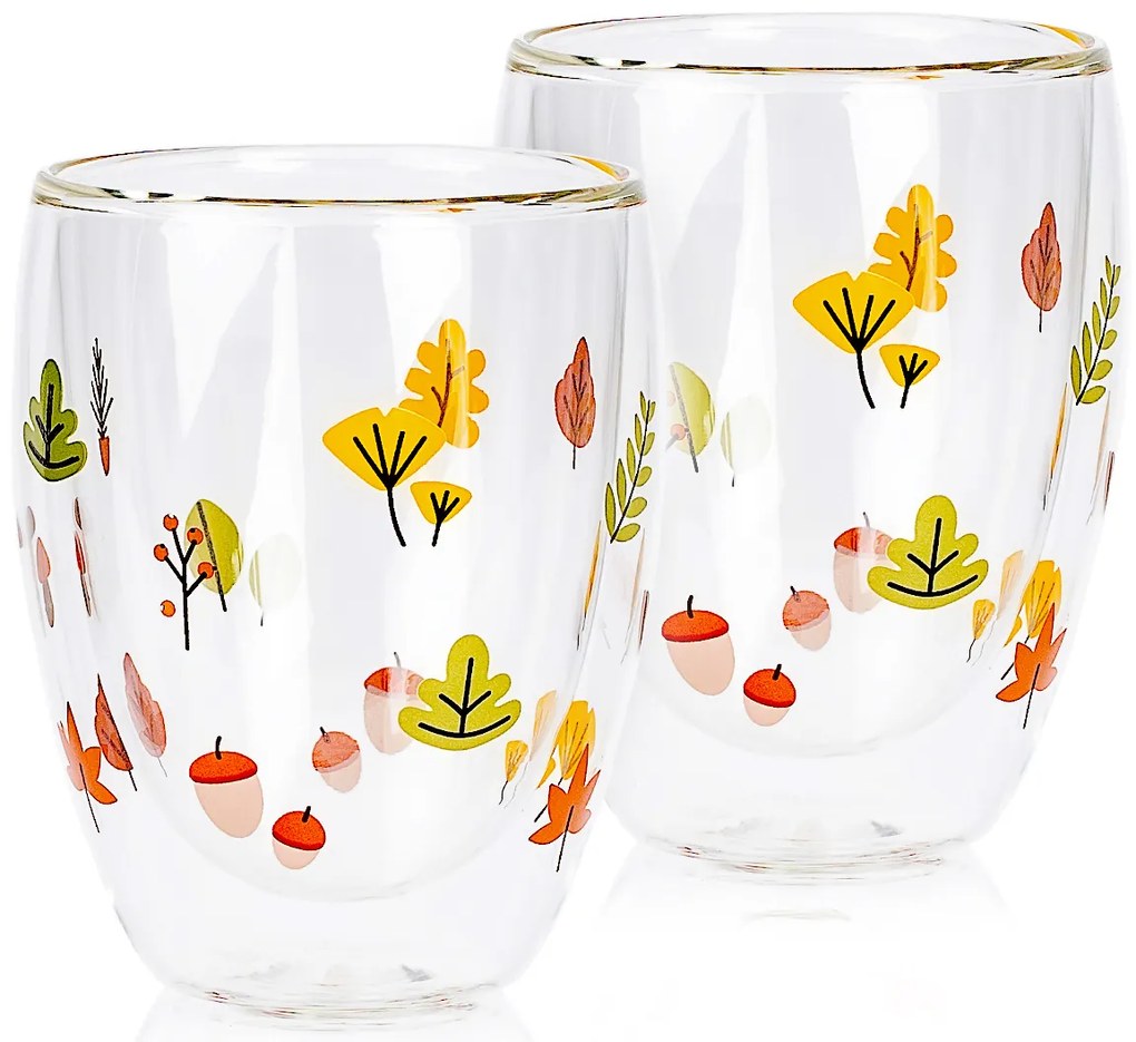 Pahare termo 4Home Autumn Hot&Cool 350 ml, 2 buc.