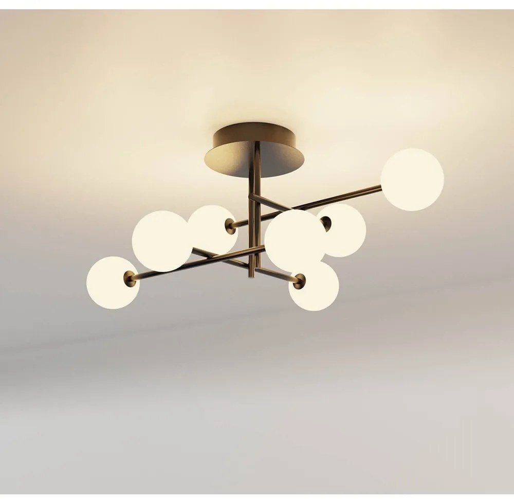 Lustra aplicata design Art Deco cu 7 surse de lumina CELLAR