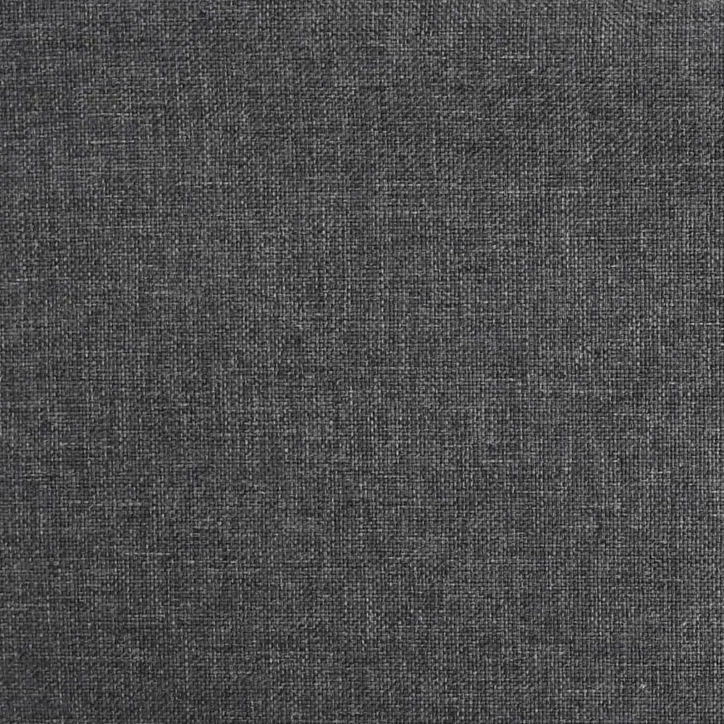 Scaun de bucatarie pivotant, gri inchis, textil 1, Morke gra