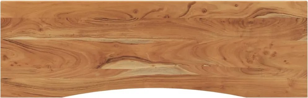 vidaXL Blat de birou 160x50x2,5 cm dreptunghiular lemn masiv de acacia