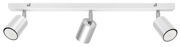 Spot LED TUNE 3xGU10/4,8W/230V crom mat/alb