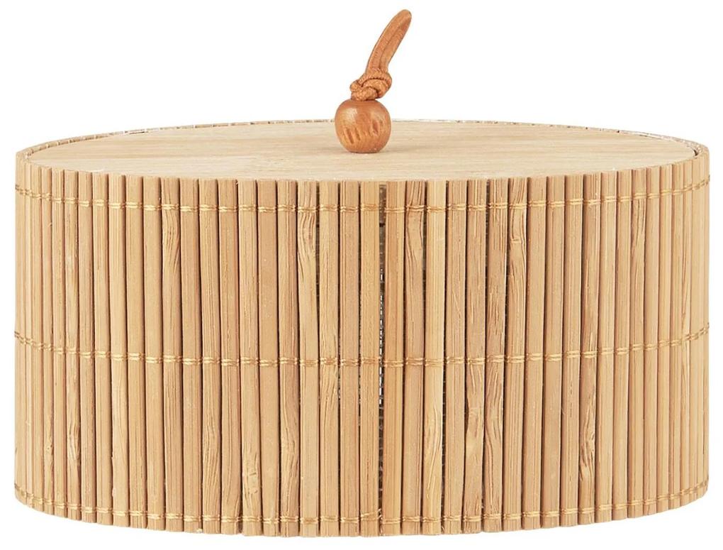 IB Laursen Cutie ovala din bambus cu capac