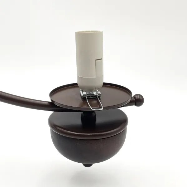 Lustră pe lanț Brilagi COTTAGE 5xE14/40W/230V stejar/maro