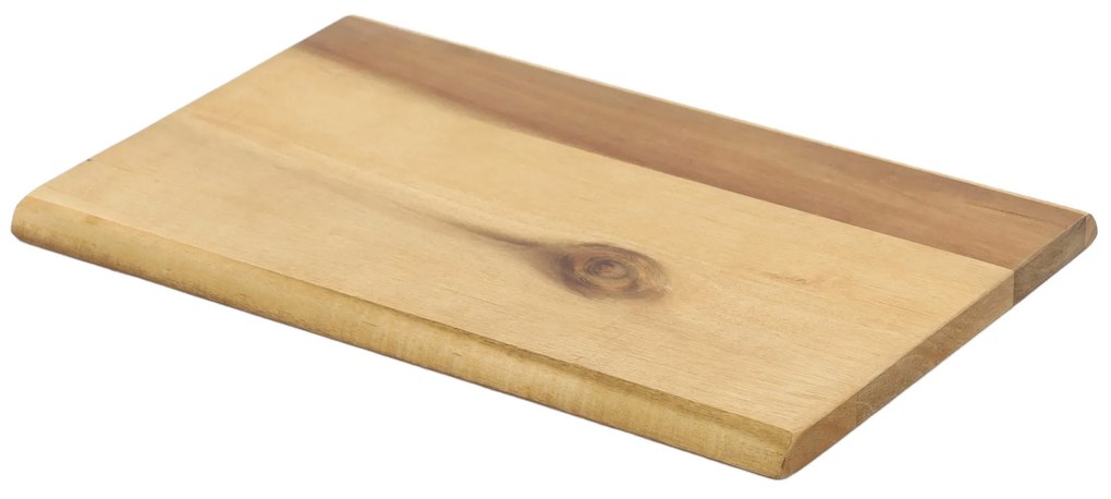 Tava de servire pentru micul dejun, lemn de salcam, 23 x 15 cm, Kesper