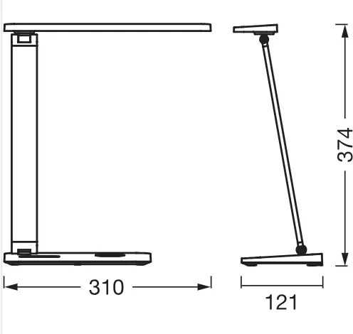 Osram - Lampă de birou LED dimabilă OFFICE LINE LED/17W/230V, albă