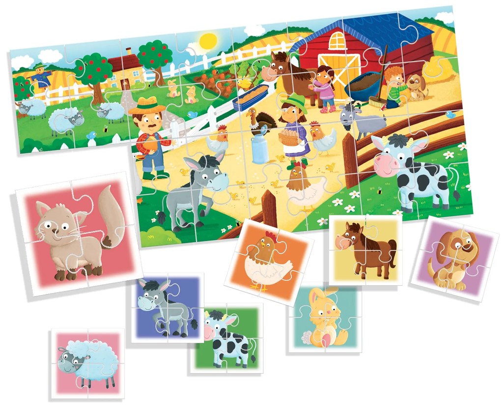 8+1 PRIMUL MEU PUZZLE FERMA - HEADU (HE20867)