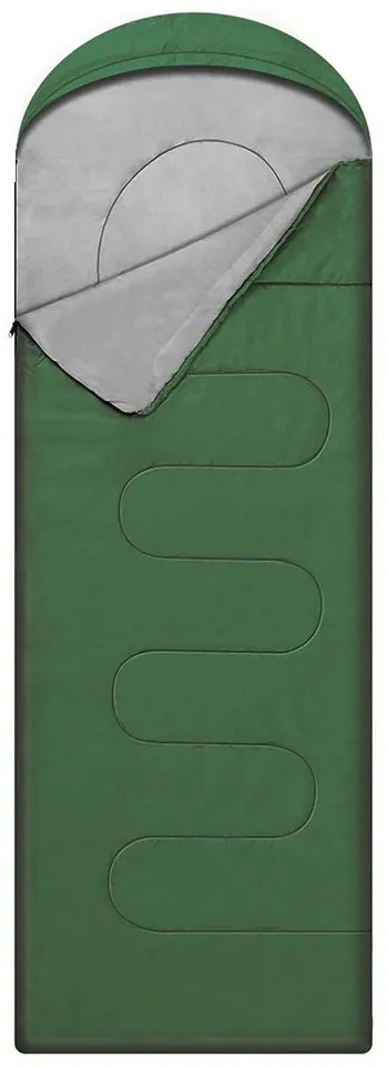 Sac de dormit, verde