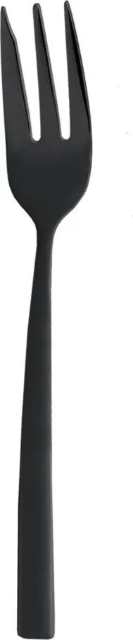 Set de furculițe pentru desert negru din oțel inoxidabil 2 buc. Black – Orion