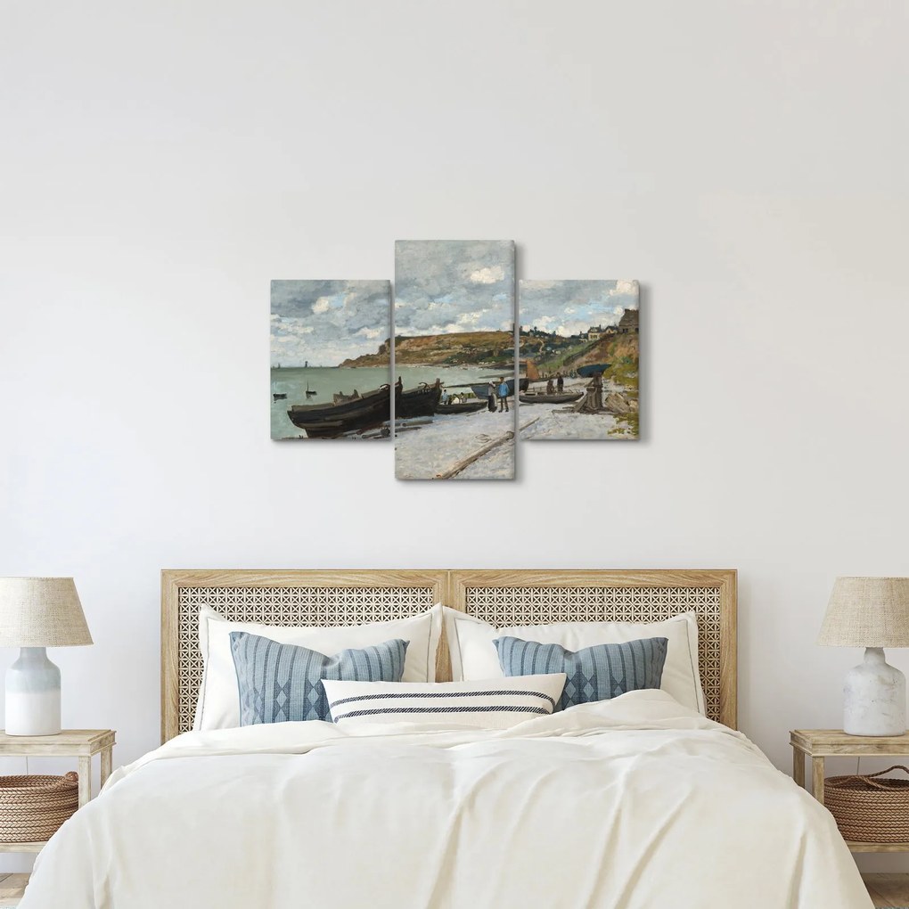 Tablou - Claude Monet, Sainte Adresse, reproducere (90x60 cm)