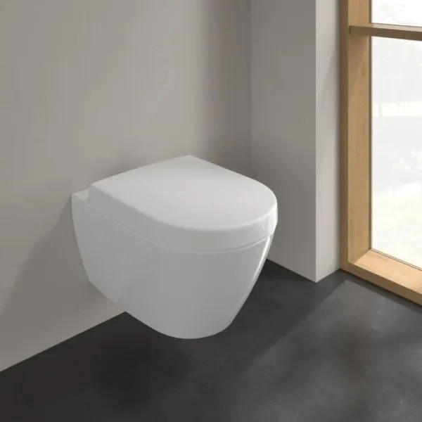 Villeroy & Boch SUBWAY 2.0 - vas WC suspendat 5614A1T2, ceramică, alb