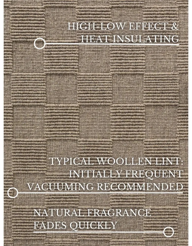 Covor tip traversă bej țesut manual din lână 80x200 cm Scala – Villeroy&amp;Boch