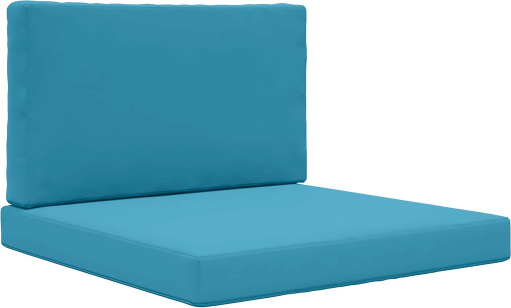 vidaXL Perna pentru canapea de exterior 2 pcs Albastru regal Poliester