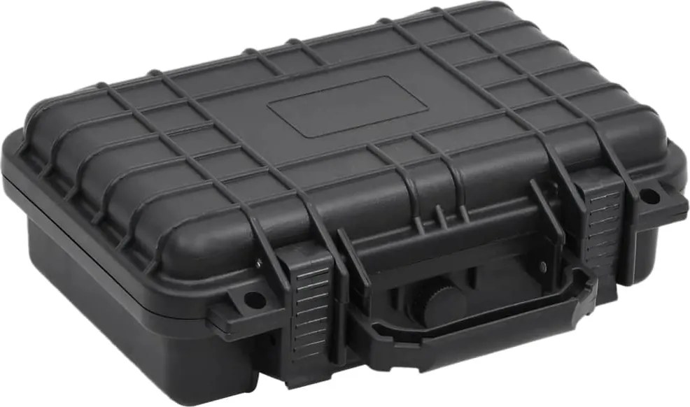 vidaXL Bagaj de zbor portabil, negru, 30x22x10 cm, PP