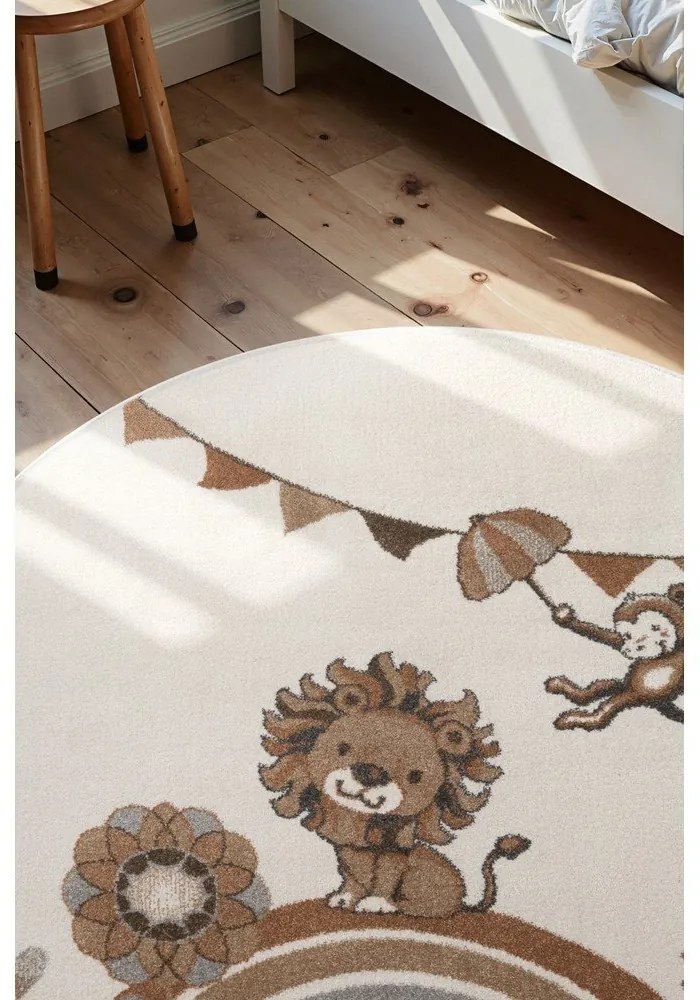 Covor pentru copii crem ø160 cm Roar like a Lion – Villeroy&amp;Boch