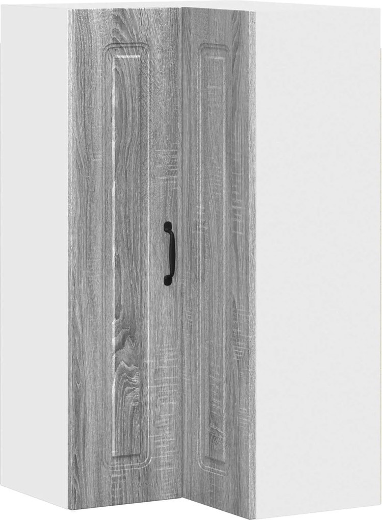 vidaXL Dulap de bucătărie Kalmar Gri Sonoma 57 x 57 x 100 cm