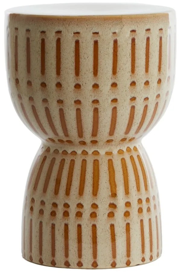 Măsuță auxiliară rotundă din ceramică ø 28,5 cm Finca – Light &amp; Living