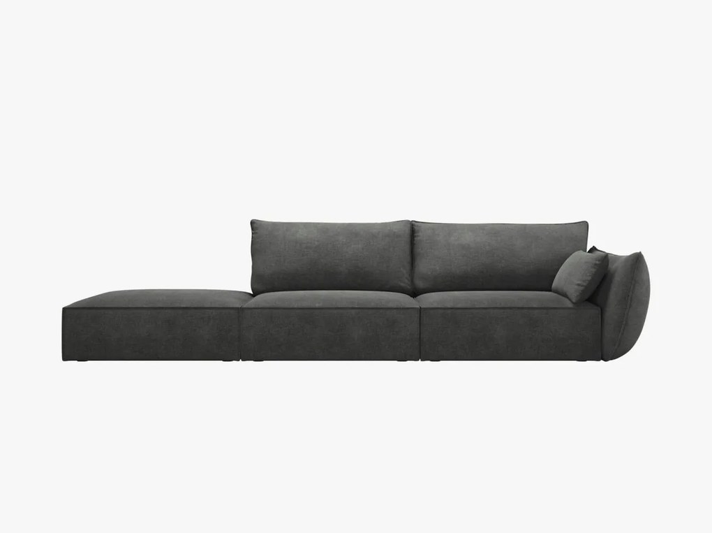 Canapea deschisa 4 locuri Kaelle chenille L264 cm