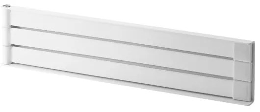 Cuier magnetic reglabil pentru prosoape de bucătărie YAMAZAKI Tower, alb